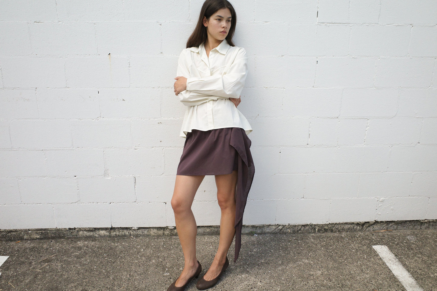 Cami Overshirt - Citrus Stripe