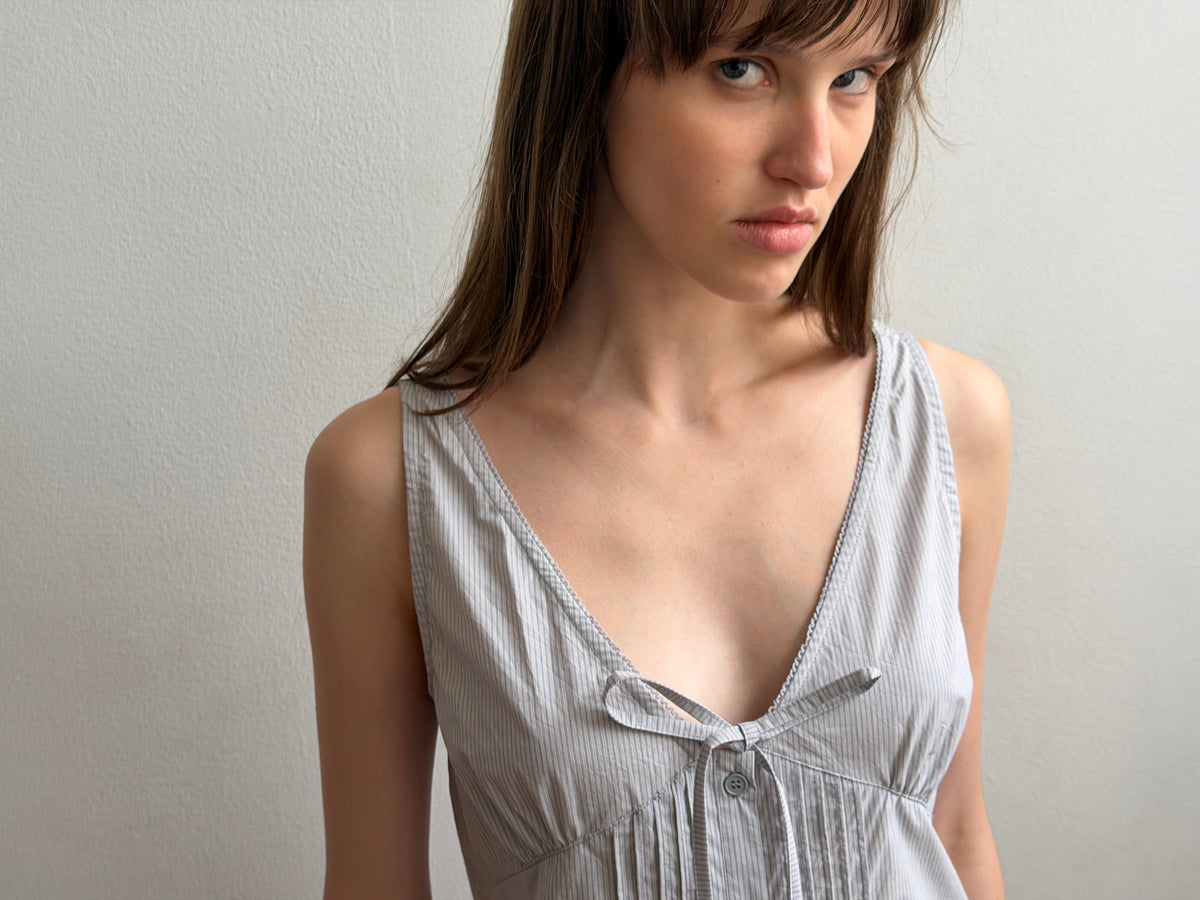 Detail Dress - Dream Stripe