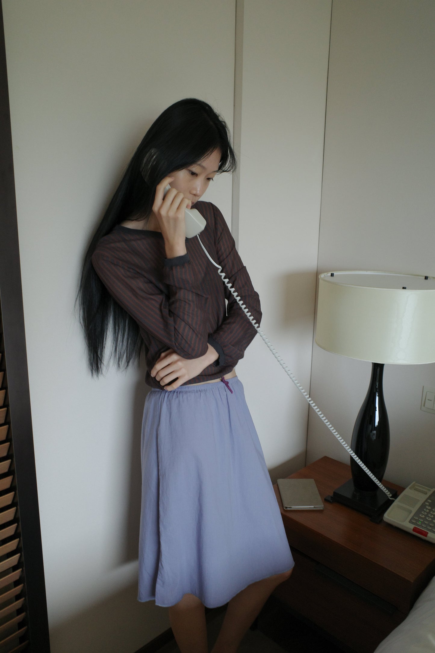 Stripe Longsleeve - Brown Grey Stripe