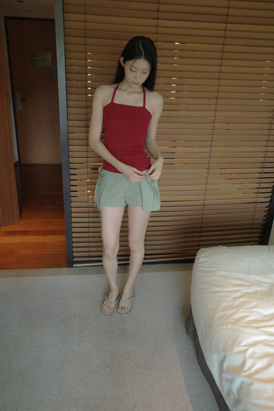 Half Top - Red